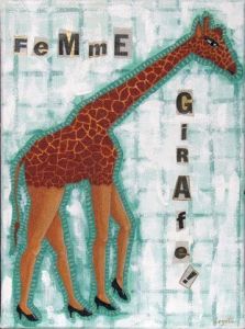 Voir le détail de cette oeuvre: Femme Girafe